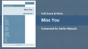Miss You Score