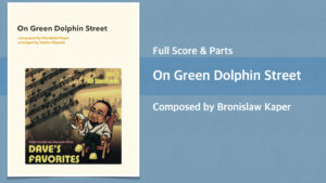 On Green Dolphin Street Score