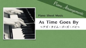 as time goes by