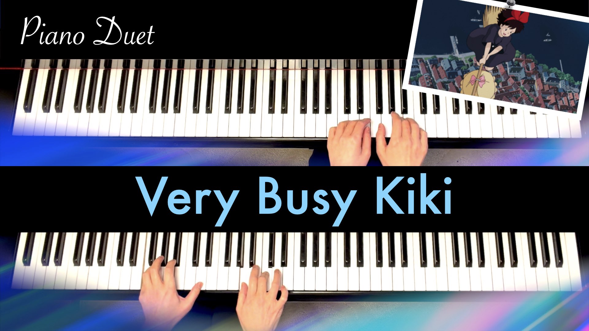 Kiki's Delivery Service: Very Busy Kiki【Piano Duet Sheet Music】