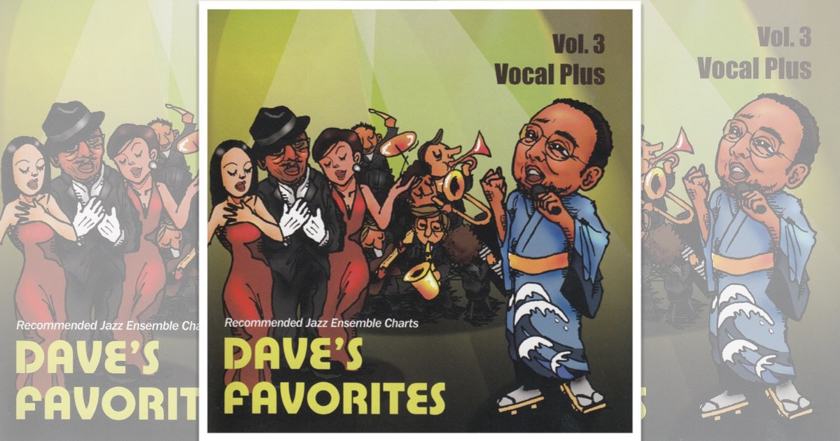 Dave's Favorite vol.3 Vocal Plus【楽譜デモCD】