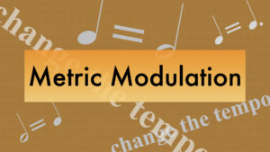 metric modulation