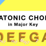 メジャー・スケールから作る【ダイアトニック・コードNo.1】