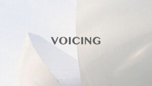 voicing